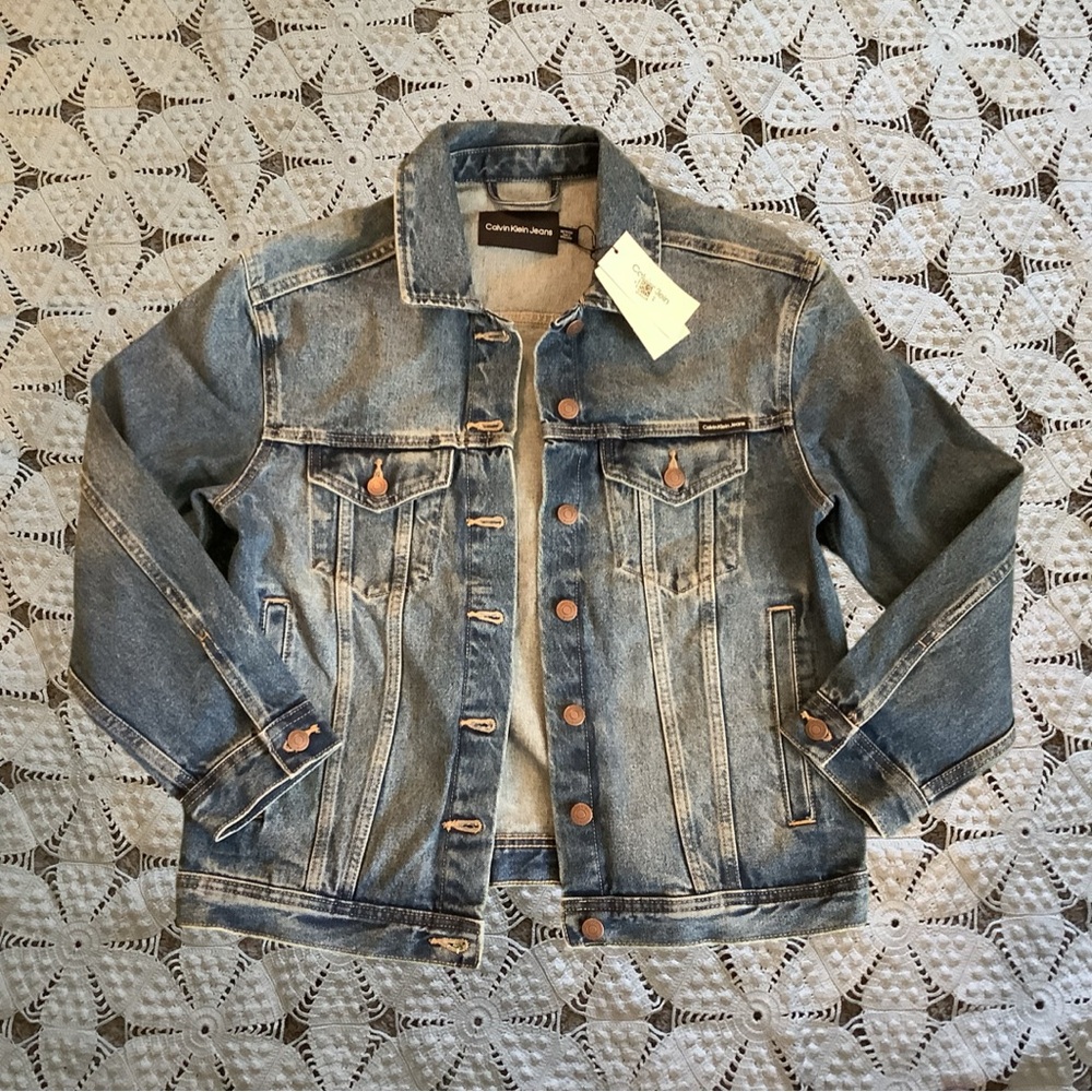 Denim Jacket NWT XS Calvin Klein Jeans